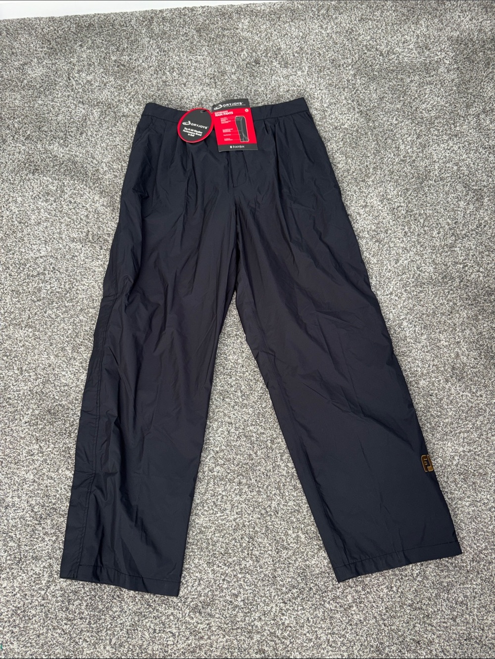FJ Dryjoys Extreme Full Zip Pants in Black NWT